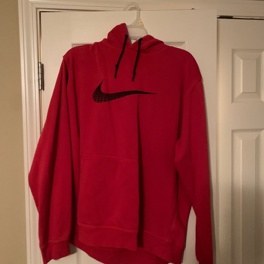 COPY - Red Nike Hoodie